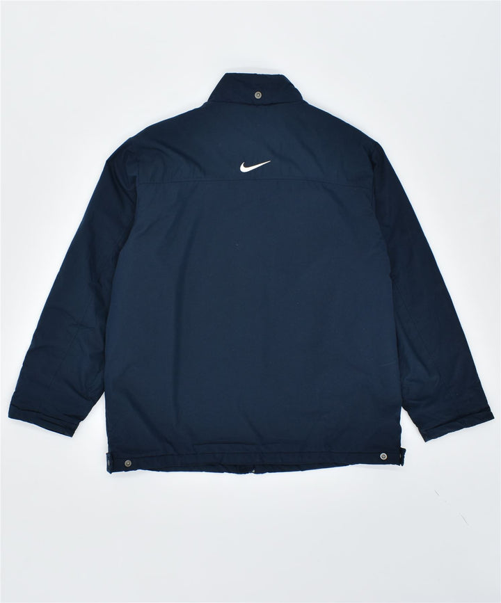 Мужская ветровка NIKE UK 42/44, большой темно-синий полиэстер