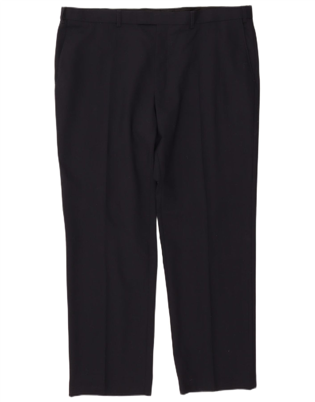Мужские прямые костюмные брюки MARKS & SPENCER W42 L31 темно-синие