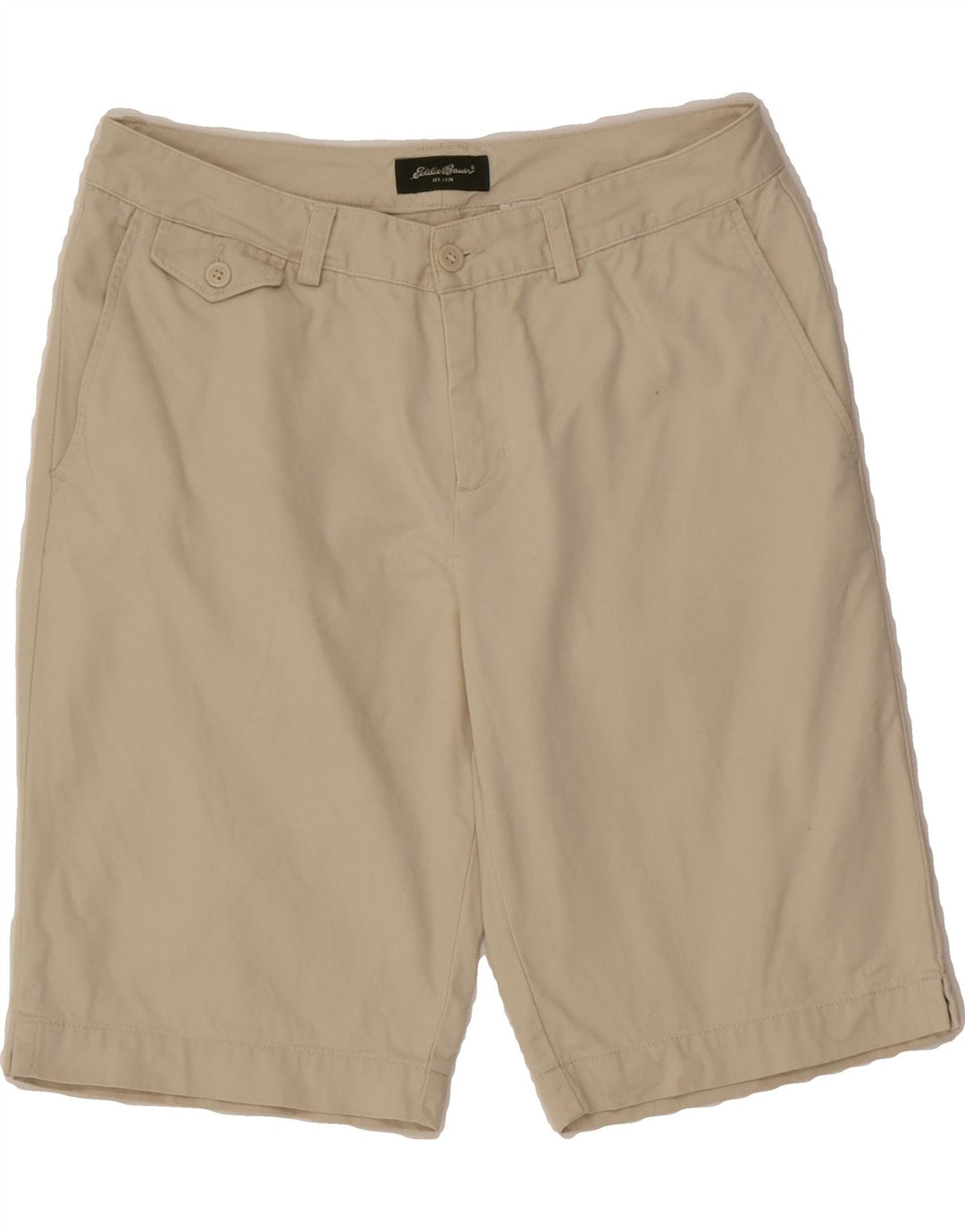 EDDIE BAUER Mens Chino Shorts W31 Medium Beige Cotton Vintage Eddie Bauer and Second-Hand Eddie Bauer from Messina Hembry 