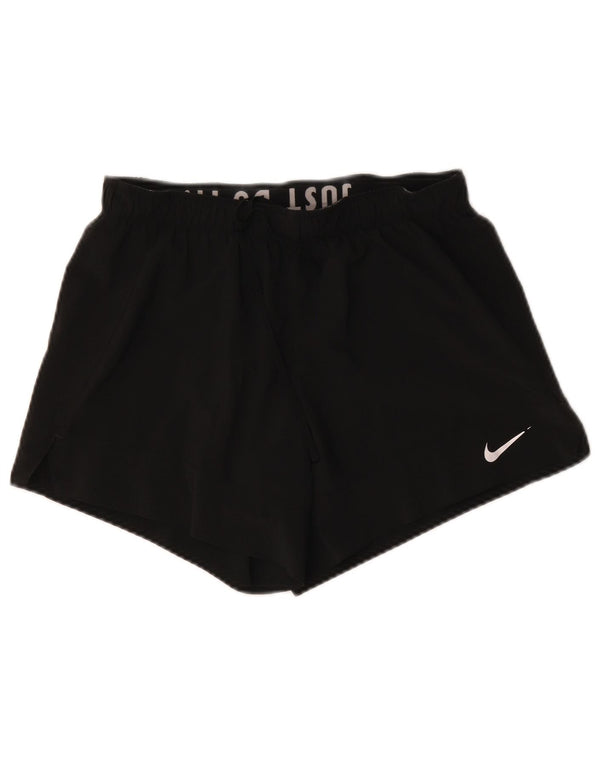 Женские спортивные шорты Nike Dri Fit UK 14, средний черный полиэстер