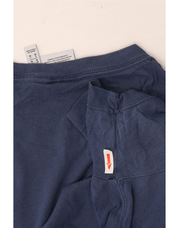 Мужская футболка Adidas Top Medium Navy Blue Хлопок