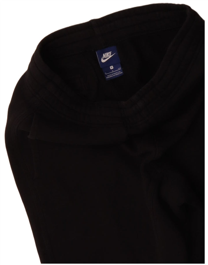 Мужские спортивные брюки NIKE, маленькие черные хлопковые брюки для бега