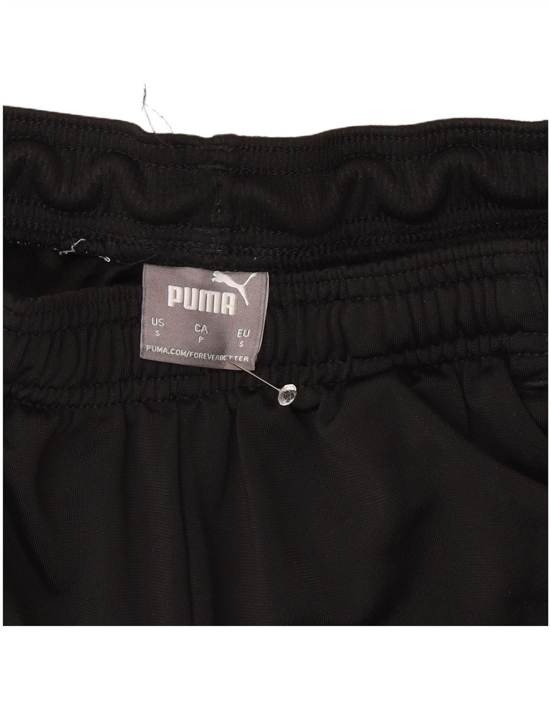 Мужские брюки-джоггеры Puma Regular, черные, из полиэстера