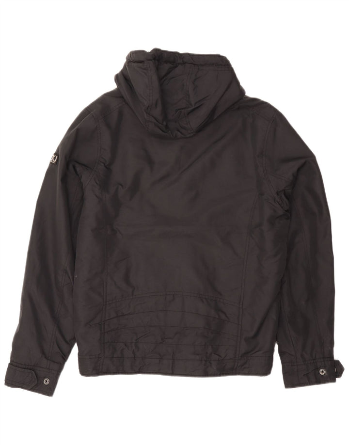 Мужская утепленная куртка с капюшоном Calvin Klein UK 38, средний черный