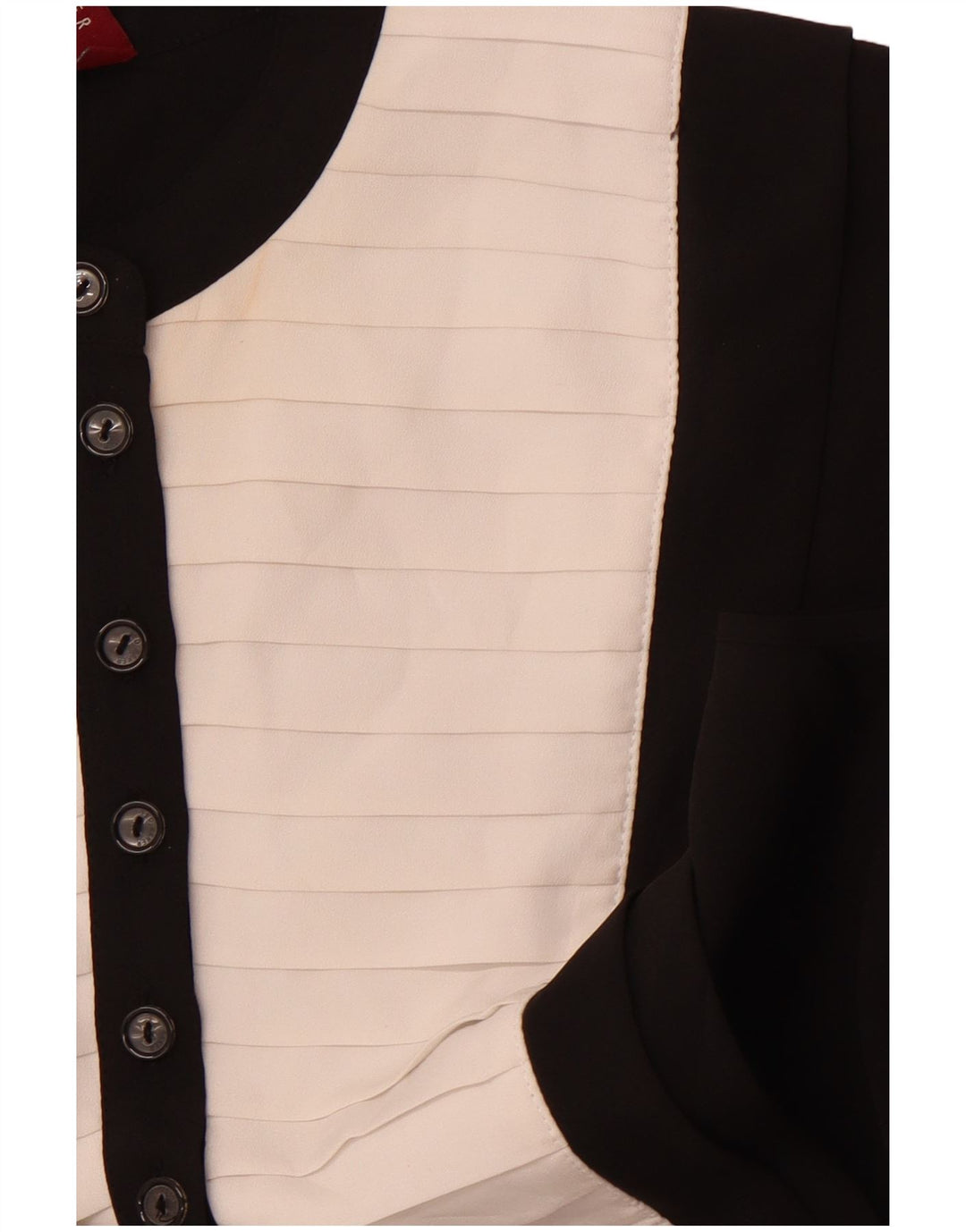 Женское платье А-силуэта без рукавов TED BAKER, размер 2, маленькое черное с цветными блоками