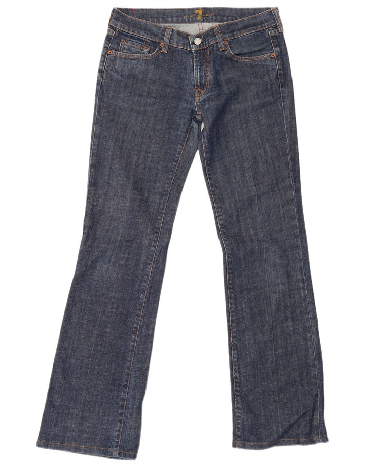 Женские джинсы Bootcut 7 For All Mankind W29 L32, синий хлопок
