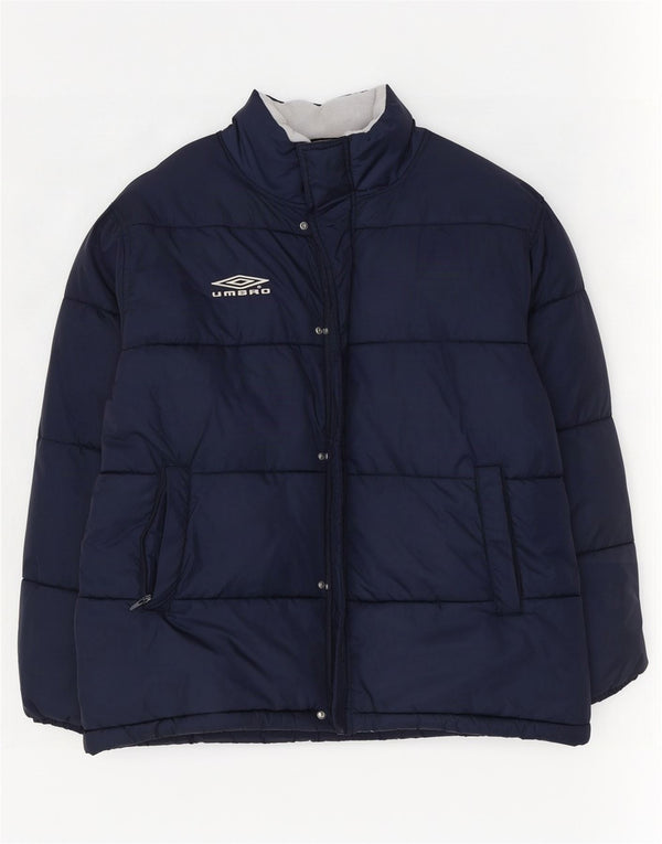 Мужская стеганая куртка Umbro UK 42 XL Темно-синий нейлон