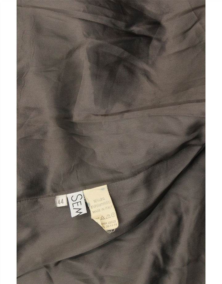 LANIFICO CAMPORE Женское двубортное пальто IT 44 Средний Черный