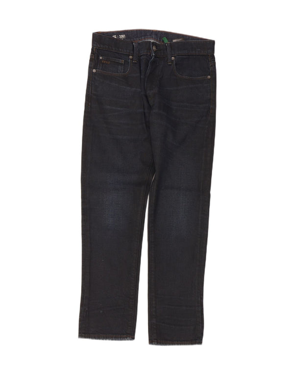 Мужские джинсы G-Star 3301 Slim W29 L30 Темно-синие, хлопок