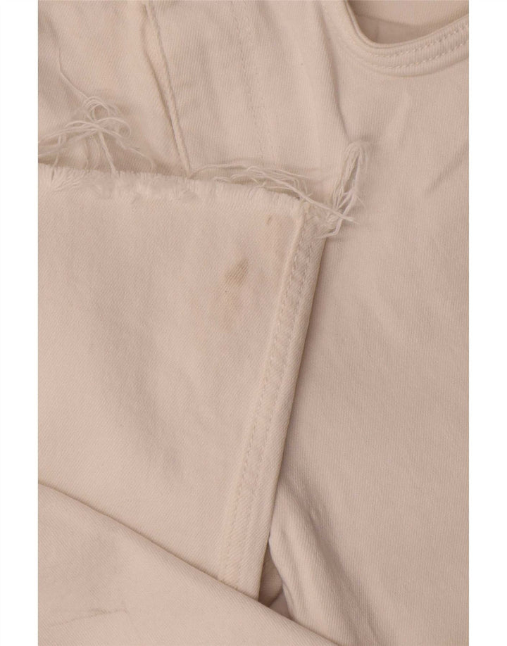 Женские джинсы Bootcut Zara EU 40 Medium W30 L25 Белый хлопок