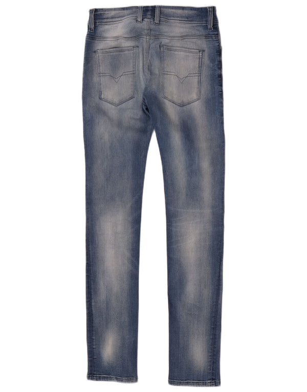 Джинсы Diesel Sleenker Slim Skinny для мальчиков 15–16 лет W26 L30, синие