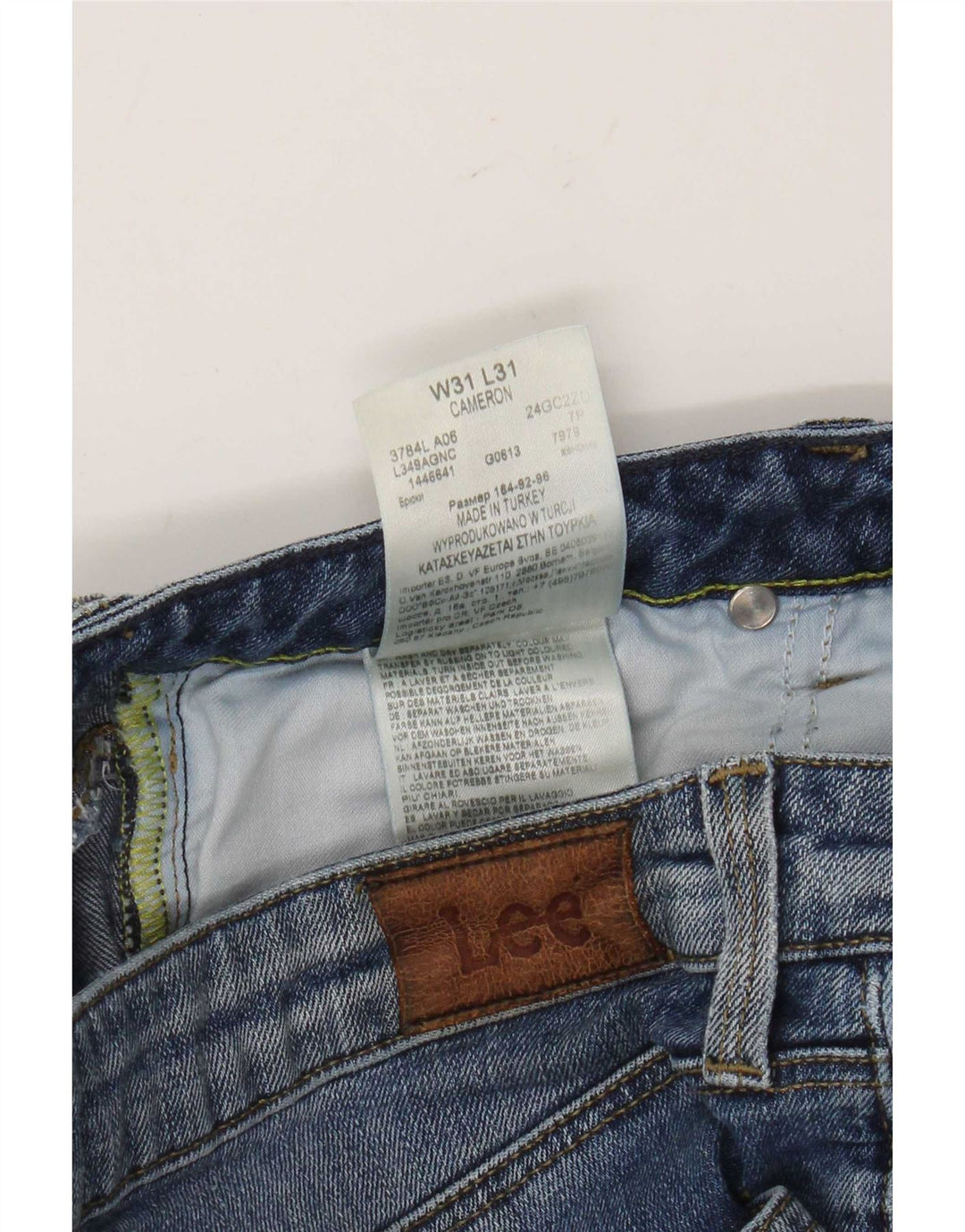 Женские джинсы Lee Cameron Bootcut W31 L31 синие, хлопок