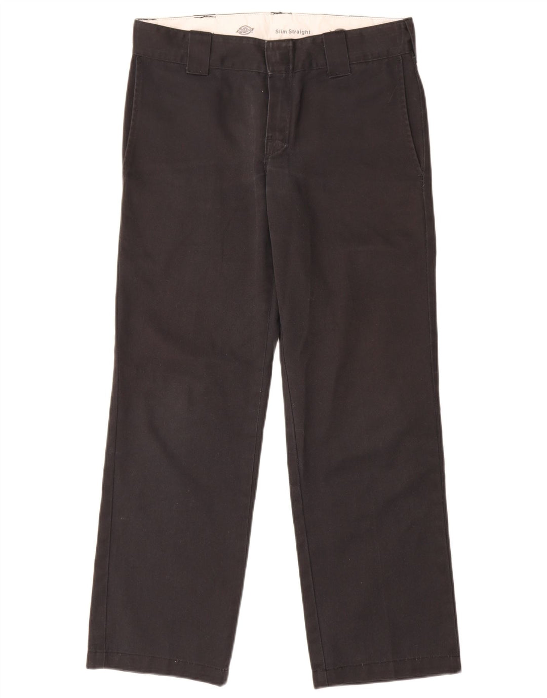 Мужские узкие прямые брюки-чинос Dickies W30 L30, черный полиэстер