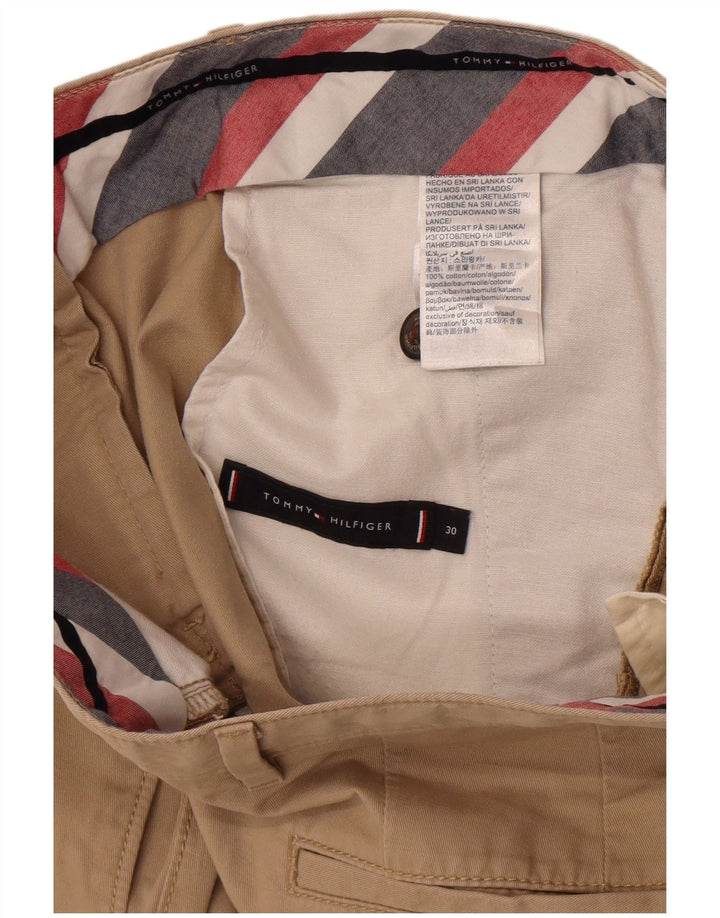 Мужские шорты чинос Tommy Hilfiger W30, средний бежевый, хлопок