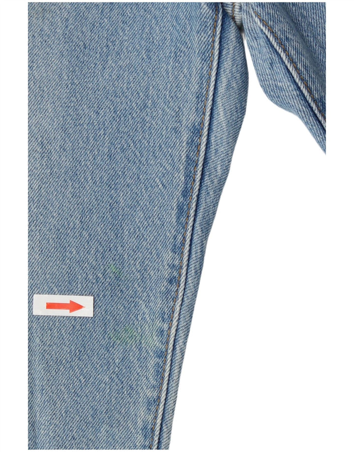 Женские прямые джинсы Levi's Ribcage W24 L27, синий хлопок