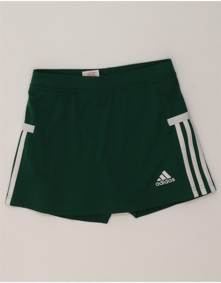 Юбки Adidas для девочек 11-12 лет, зеленый полиэстер