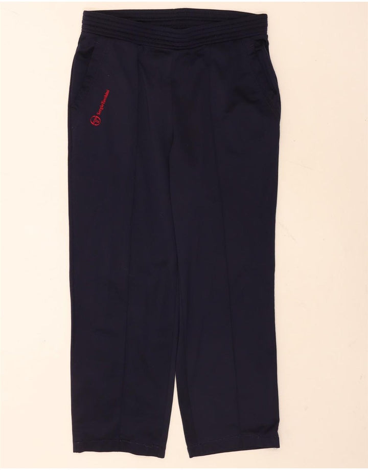 Sergio Tacchini Мужской полный спортивный костюм IT 46 Small Navy Blue Colourblock