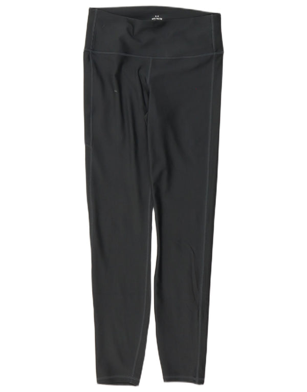Женские леггинсы с рисунком Under Armour UK 12, средний серый полиэстер