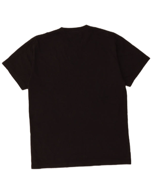 Vans Mens T-Shirt Top Medium Black Cotton