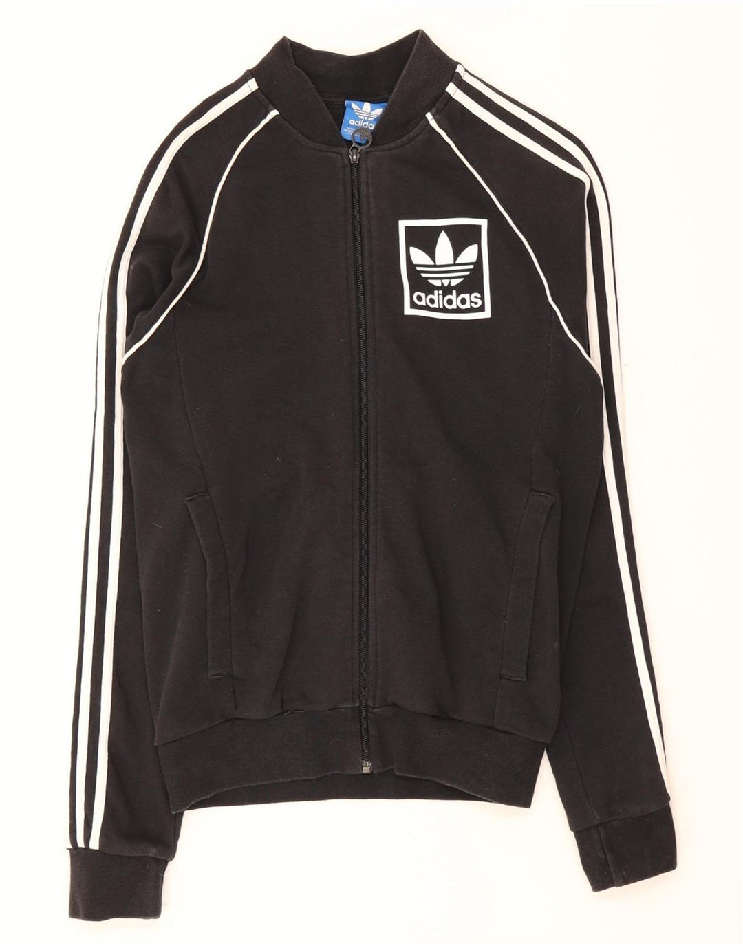 Мужской спортивный костюм Adidas, маленькая черная хлопковая куртка