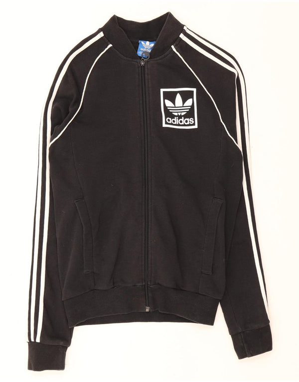 Мужской спортивный костюм Adidas, маленькая черная хлопковая куртка