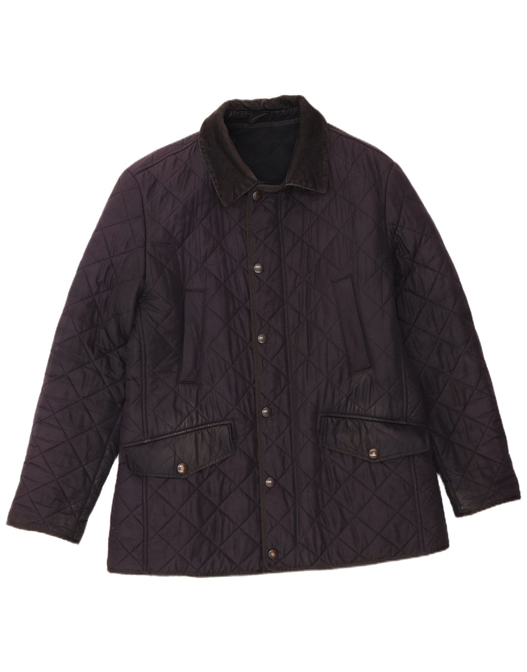 Мужская стеганая куртка Barbour UK 38 Medium Navy Blue