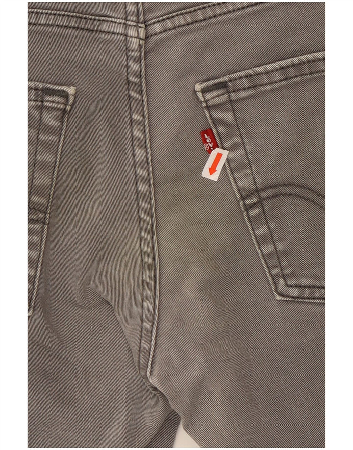 Женские джинсы Levi's 511 Slim W32 L28 Серые хлопковые