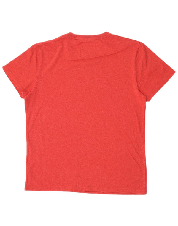Мужская футболка с рисунком Superdry Top XL, красный хлопок