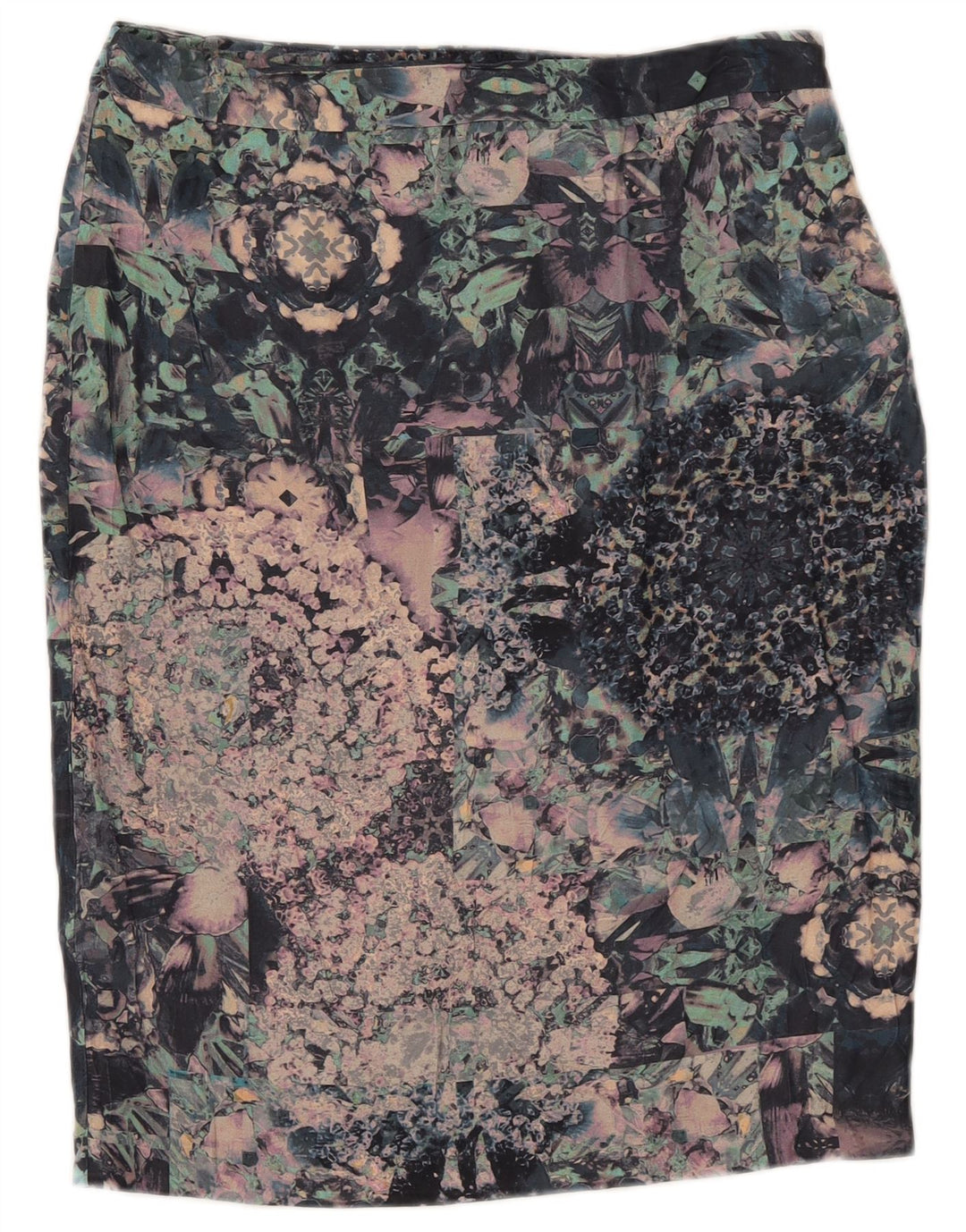 Женская юбка-карандаш Marks & Spencer UK 12 Medium W30 Разноцветная