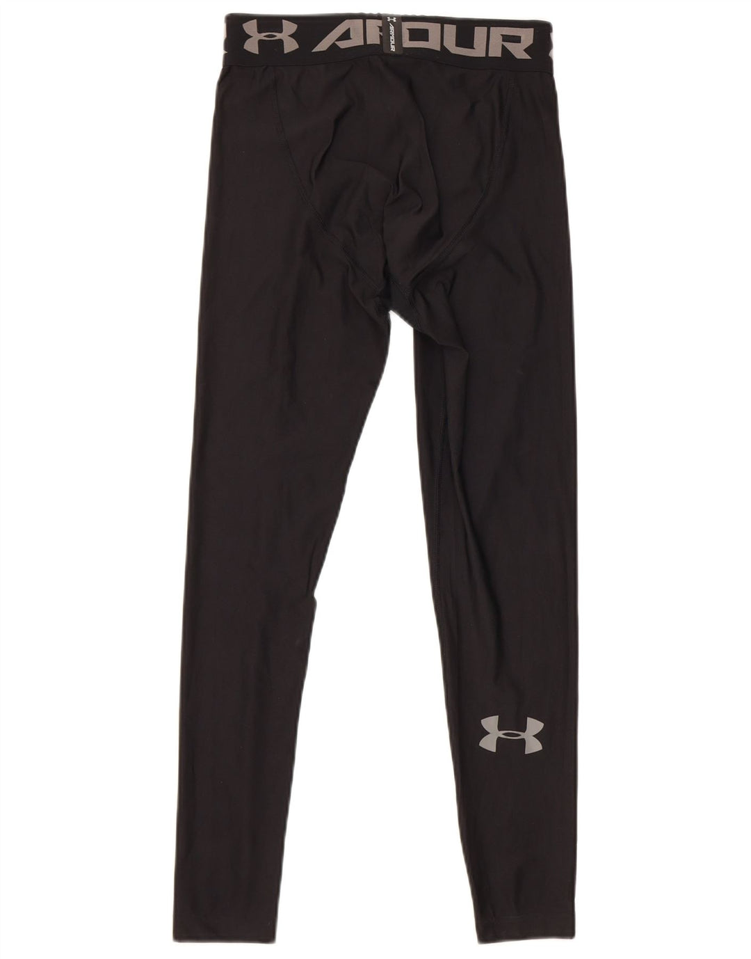 Мужские леггинсы с рисунком Under Armour, средний черный полиэстер