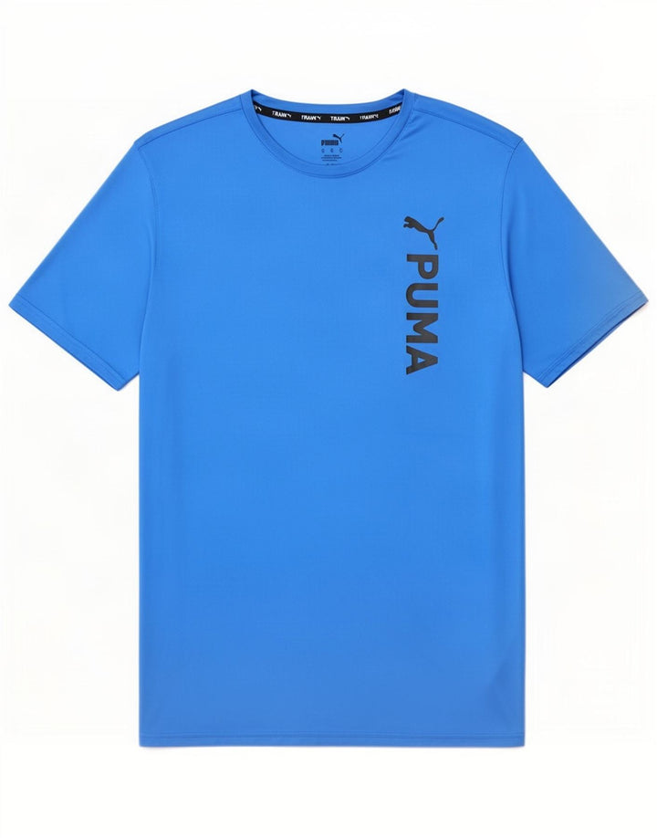 Мужская футболка с рисунком Puma Top XL, синяя, полиэстер