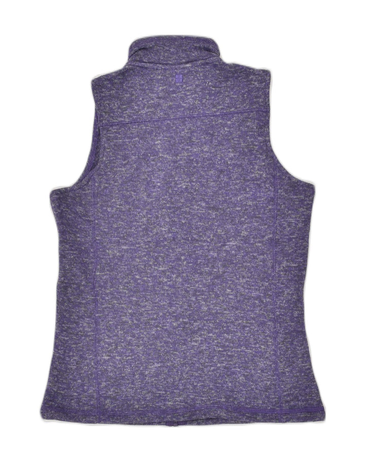 MOUNTAIN WAREHOUSE Womens Sleeveless Cardigan Sweater UK 8 Small  Purple | Vintage Mountain Warehouse | Thrift | Second-Hand Mountain Warehouse | Used Clothing | Messina Hembry 
