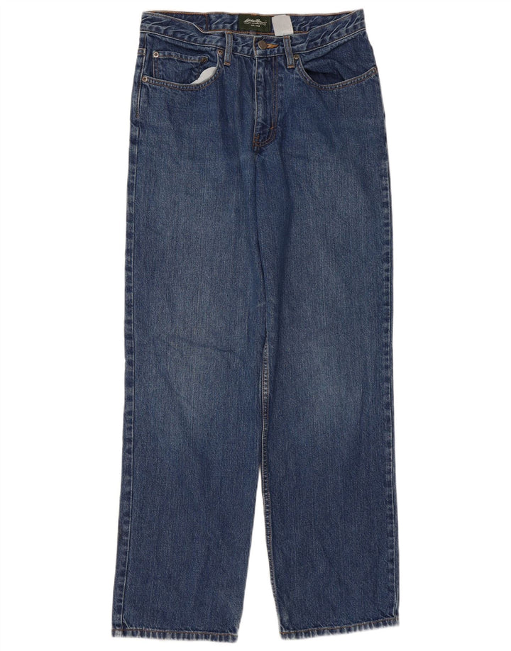 Женские прямые джинсы Eddie Bauer W30 L31 синие