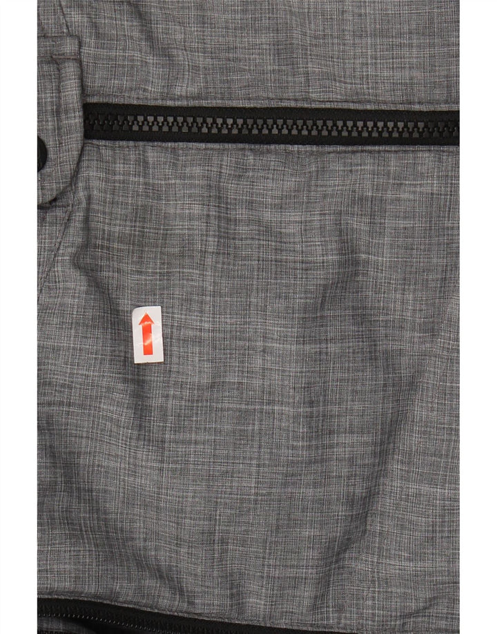 O'NEILL Женская стеганая куртка с капюшоном UK 16, большая серая