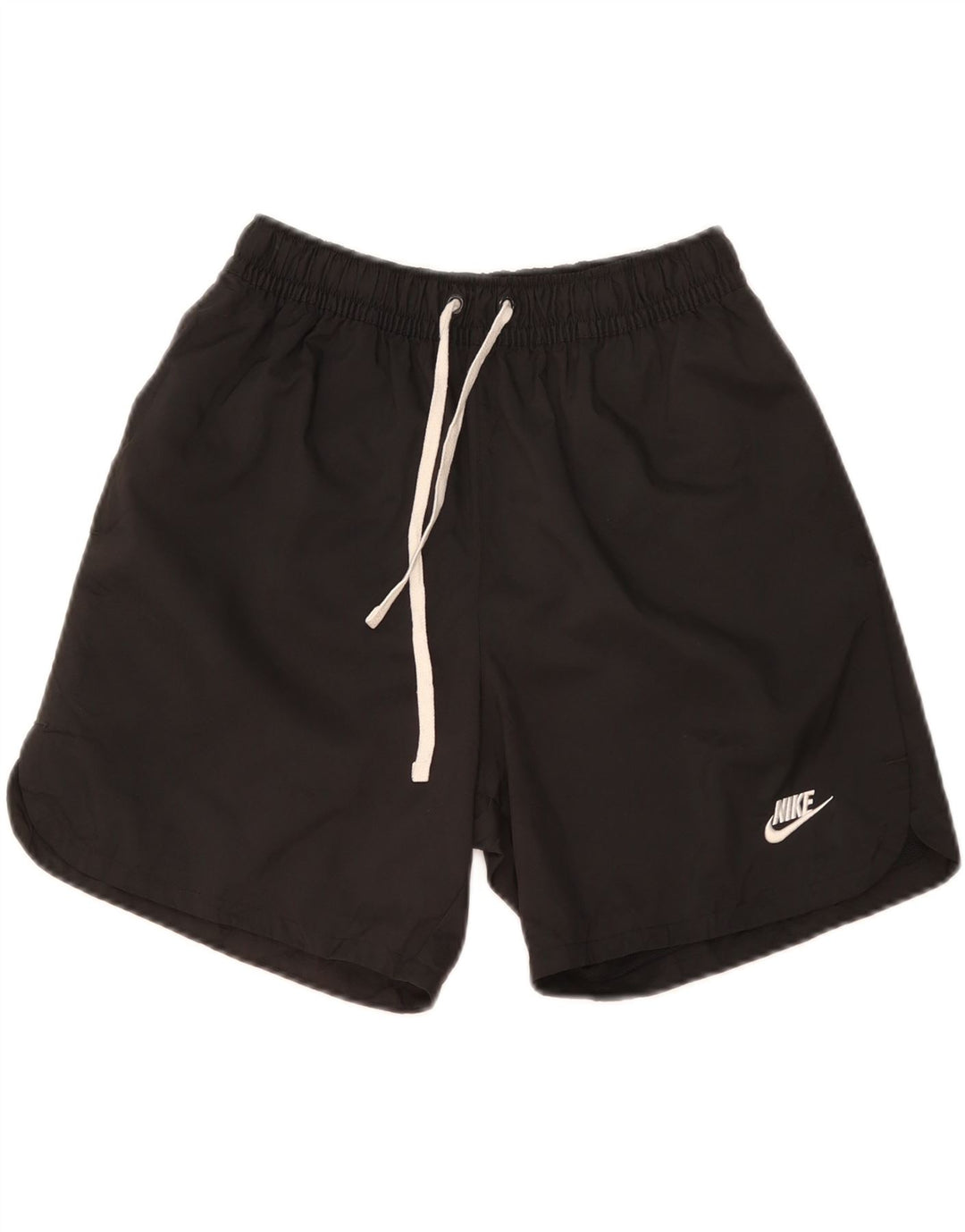 Мужские спортивные шорты NIKE, маленькие черные, полиэстер