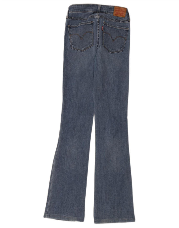 Женские джинсы Levi's 715 Bootcut W26 L32 Синие, хлопок