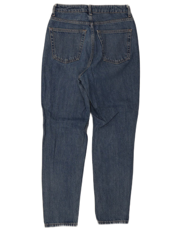 Женские зауженные джинсы Topshop для мам W26 L27, синий хлопок