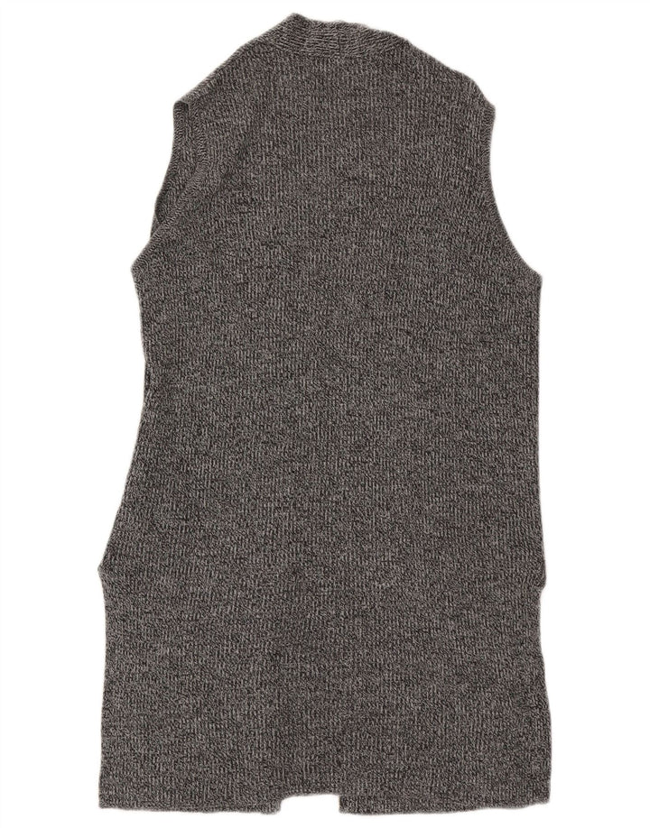 Женский кардиган без рукавов Marks & Spencer UK 14, средний серый