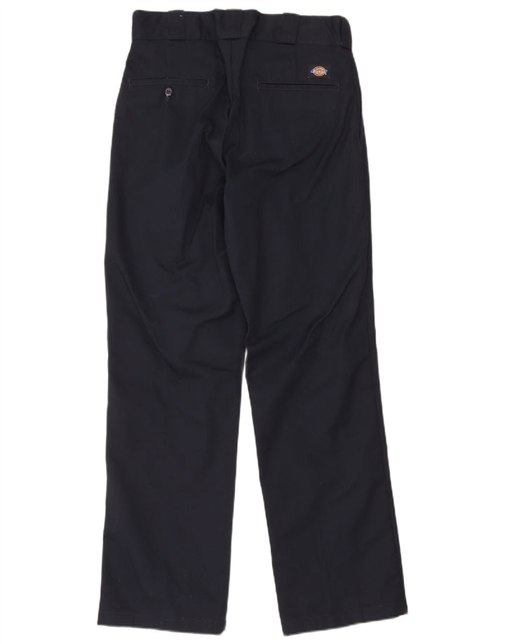 Мужские прямые брюки-чинос Dickies W31 L32 темно-синие из полиэстера