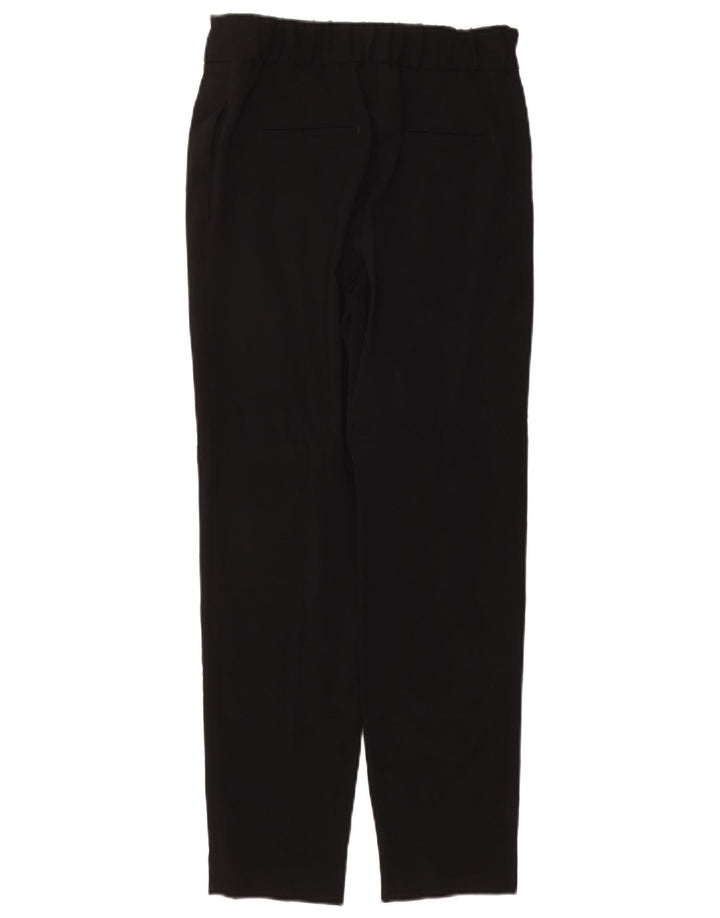 MASSIMO DUTTI Женские повседневные брюки с высокой талией EU 36 XS W26 L27, черные