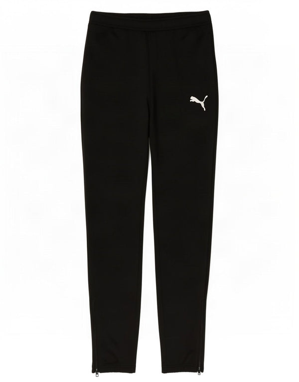 Puma Boys Tracksuit Trousers 13-14 Years Black Polyester