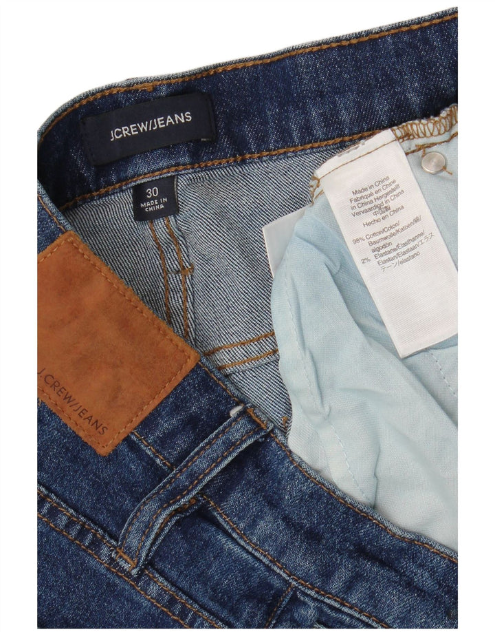 Женские прямые джинсы J. CREW W30 L27, синие, хлопок