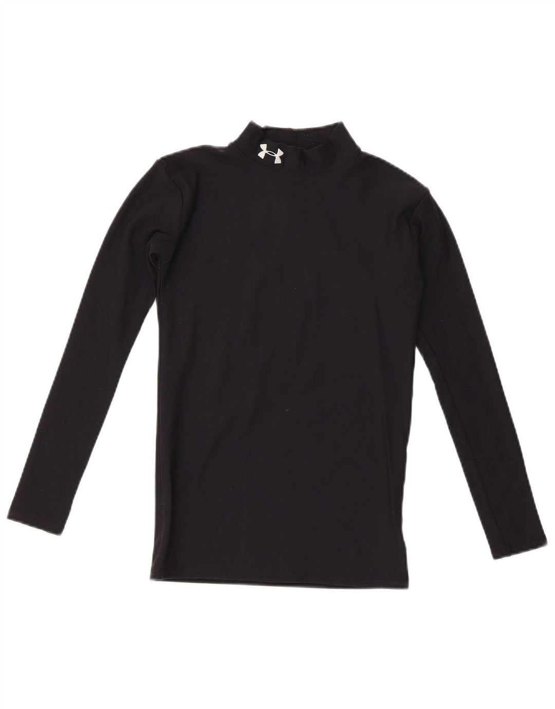 Топ Under Armour для мальчиков с длинными рукавами, 11–12 лет, большой черный нейлон
