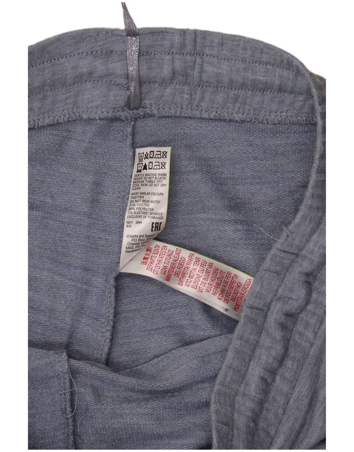 Женские спортивные брюки Marks & Spencer, джоггеры, Великобритания, 12, средний синий, вискоза