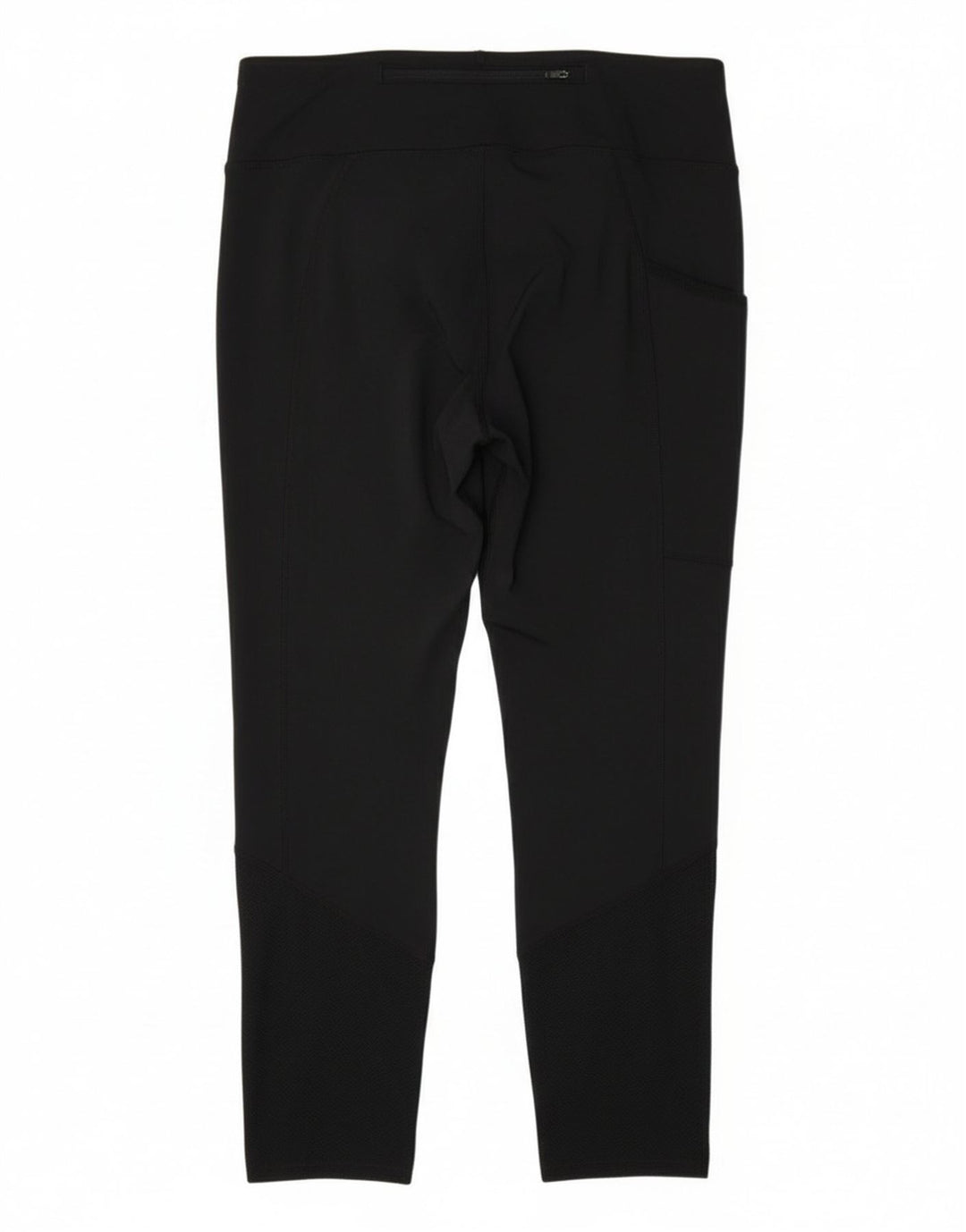 Женские леггинсы-капри Nike Dri Fit UK 8, маленькие черные из полиэстера