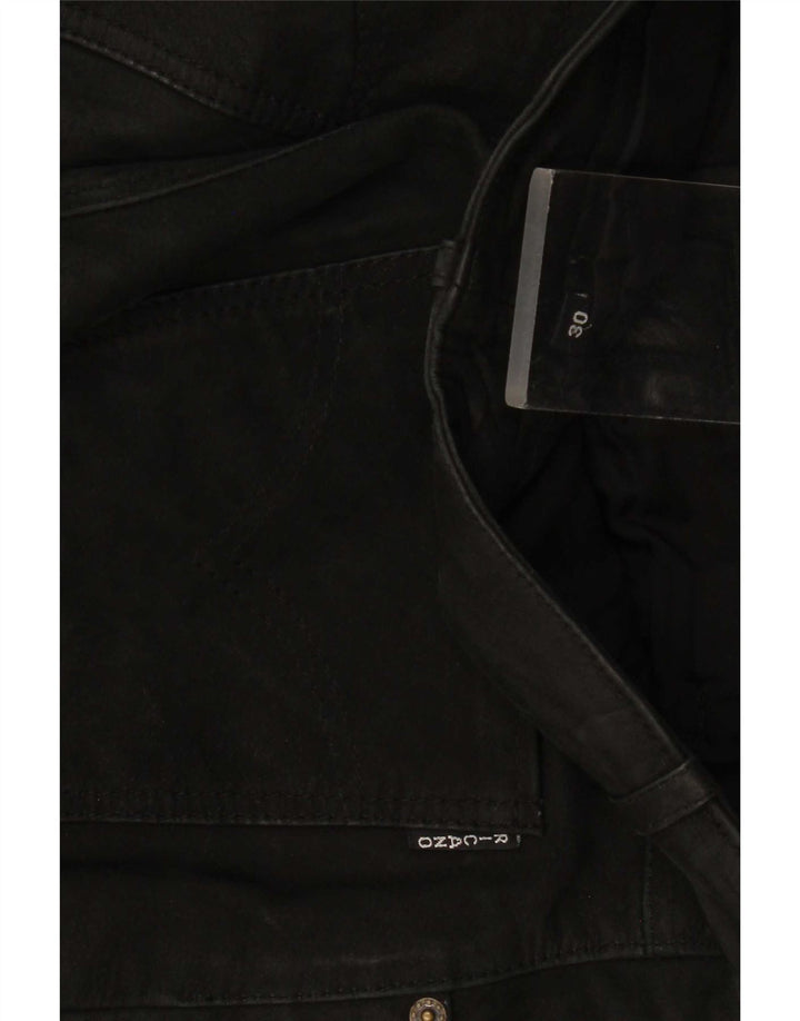 Брюки мужские кожаные Ricano W30 L32 черные