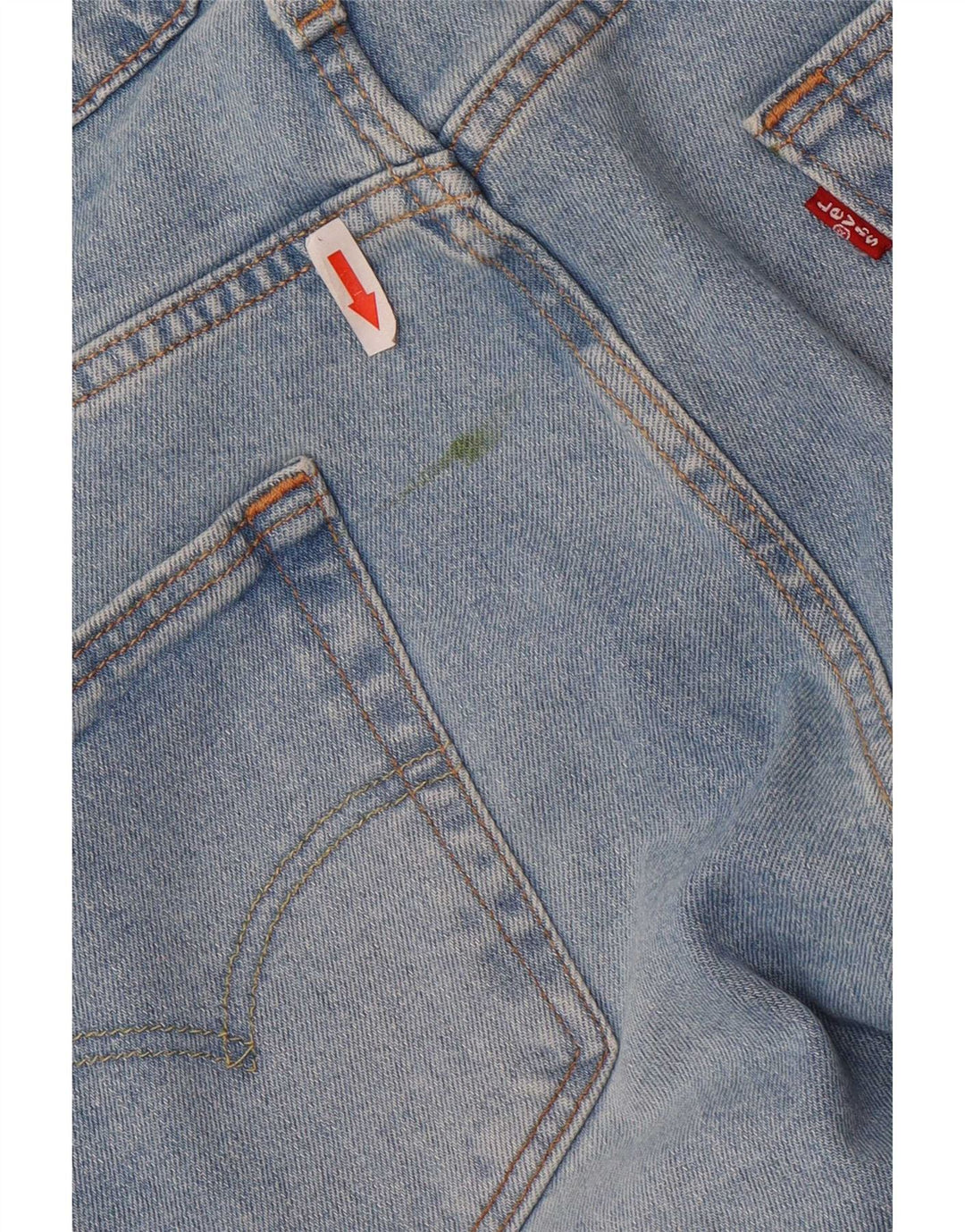 Мужские зауженные джинсы Levi's 502 W38 L31 синие, хлопок