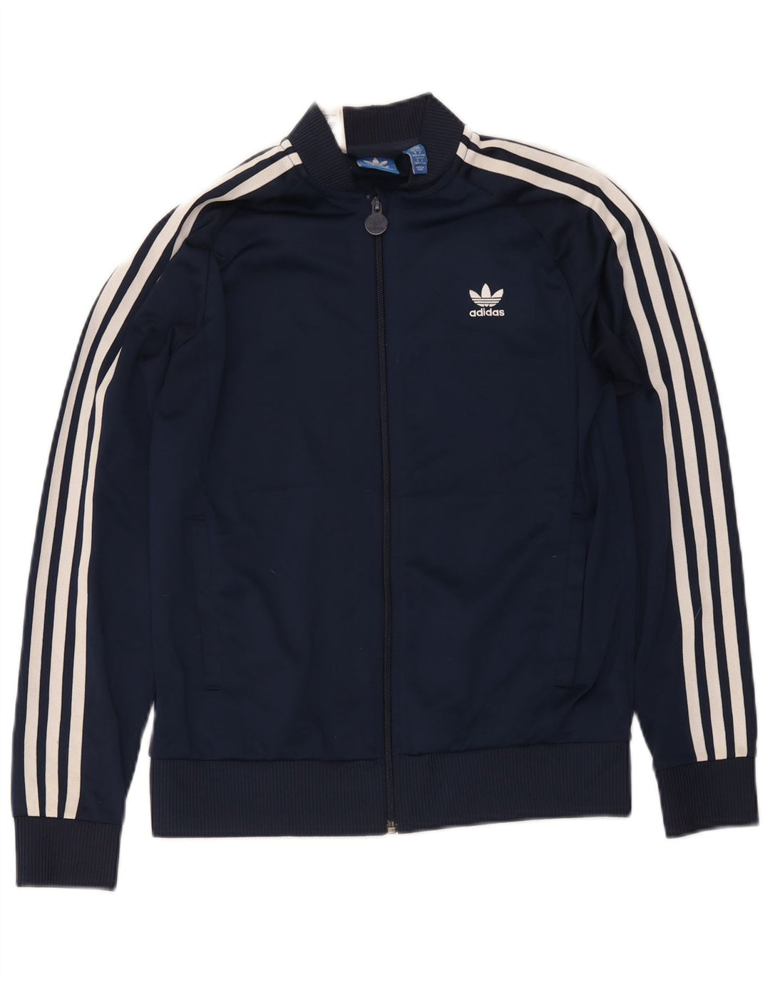 Спортивный костюм Adidas для мальчиков, верхняя куртка 13–14 лет, темно-синий полиэстер