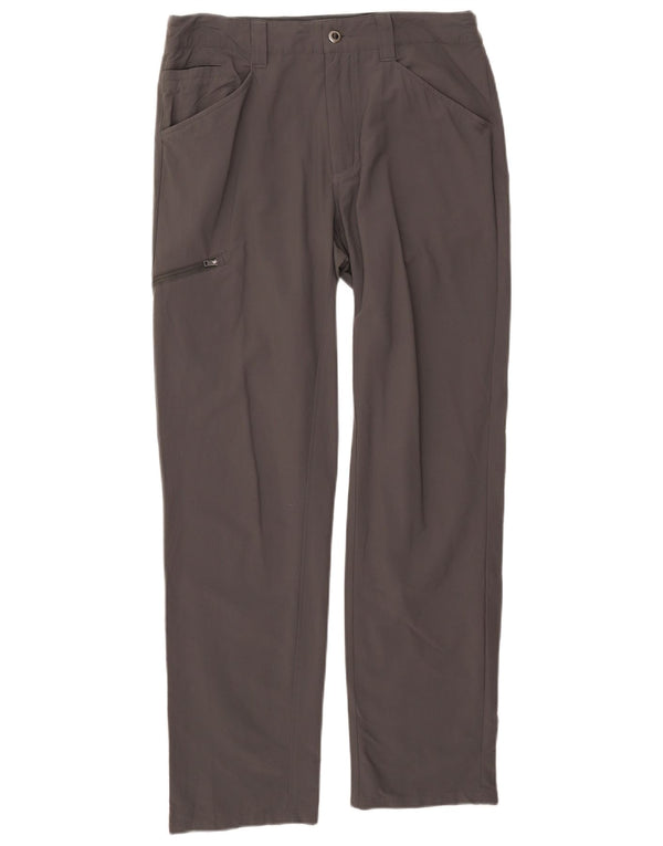 PATAGONIA Женские прямые брюки карго W32 L31 Серый нейлон