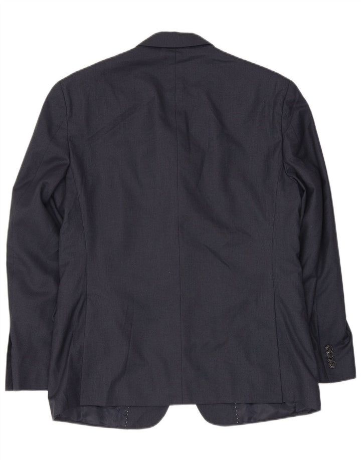 Мужской короткий пиджак на двух пуговицах Tommy Hilfiger UK 38, средний темно-синий